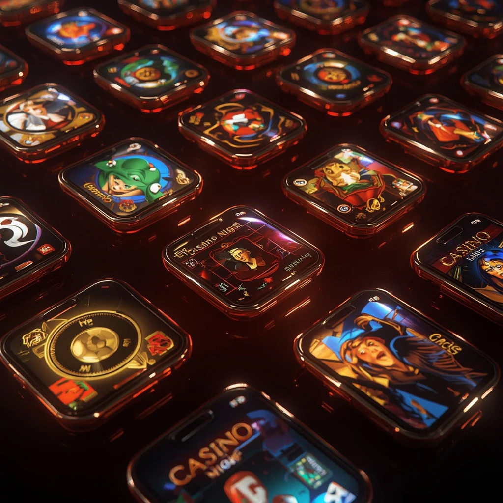 Application mobile du casino Night
